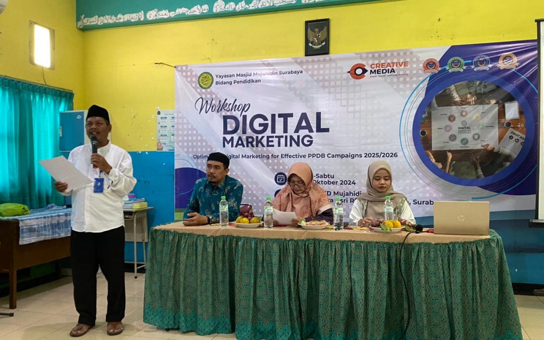 Berdaya di Era Digital: Yayasan Masjid Mujahidin Surabaya Gelar Workshop Digital Marketing